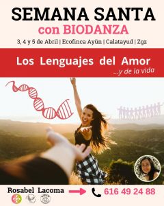 BIODANZA SEMANA SANTA 3 al 5 de Abril 2026