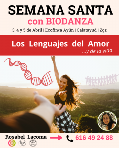 Lee más sobre el artículo Biodanza SEMANA SANTA 2026. del 3 al 5 de Abril. Ecofin Ayün. Calatayud / Zaragoza